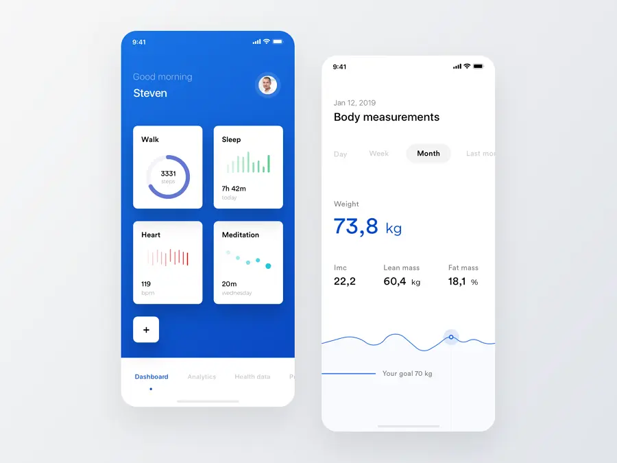 Health APP design