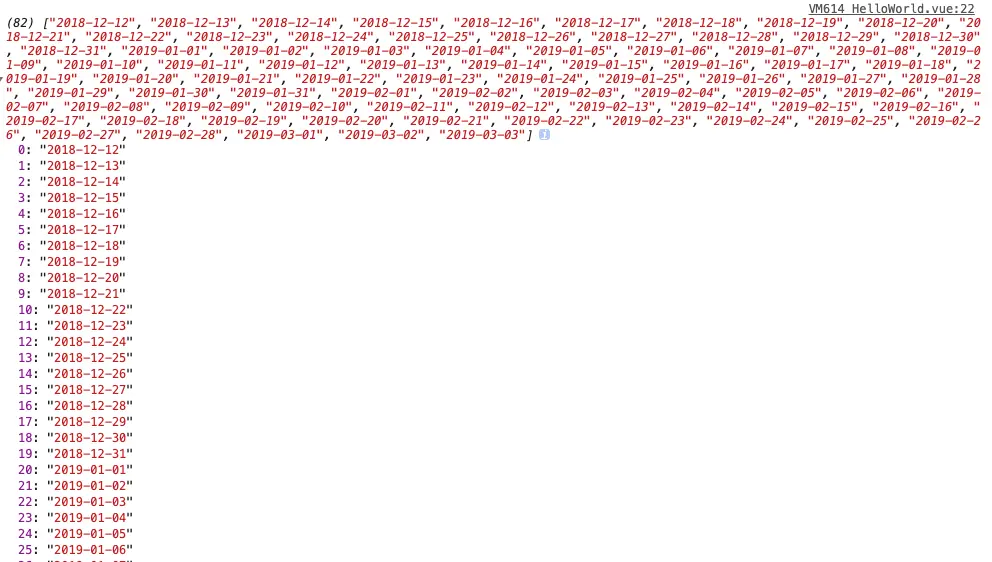 console.log(getAllDate('2018-12-12', '2019-3-3'))