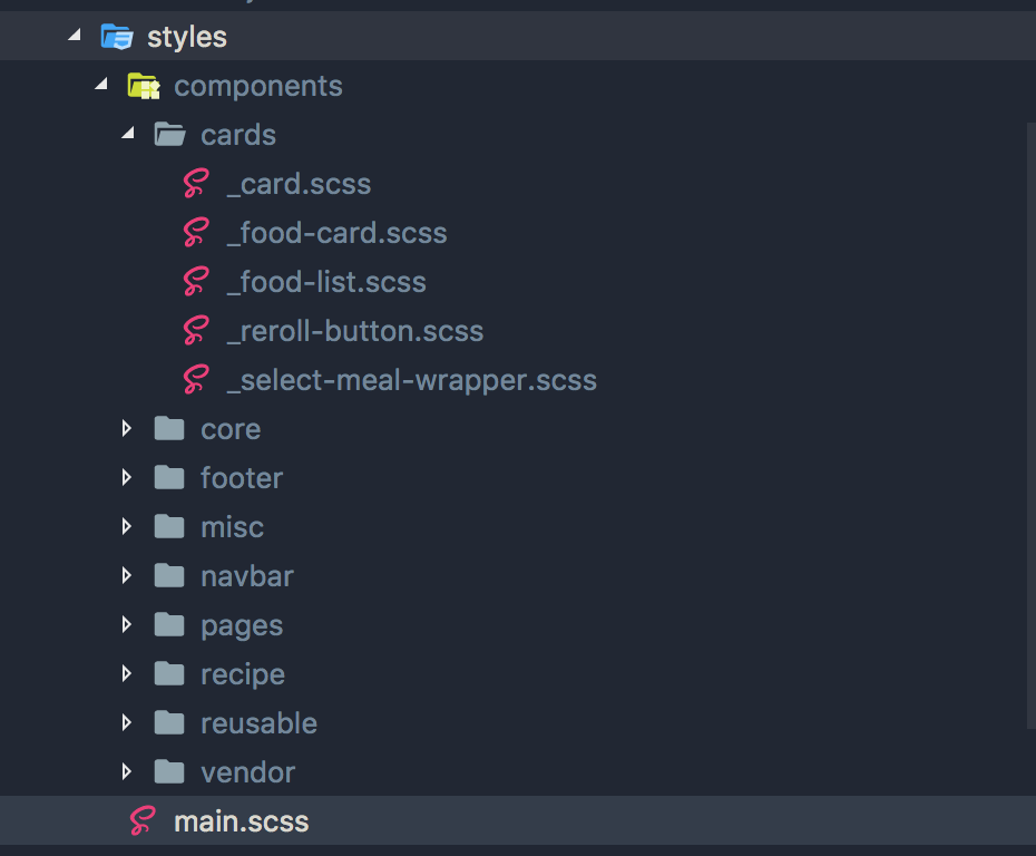 中小型项目的 CSS