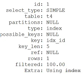 MySQL性能优化（四）–MySQLexplain详解
