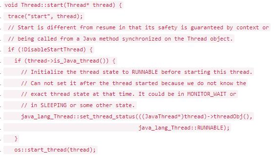 资深架构师带你从JVM层面了解线程的启动和停止