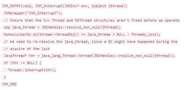 资深架构师带你从JVM层面了解线程的启动和停止