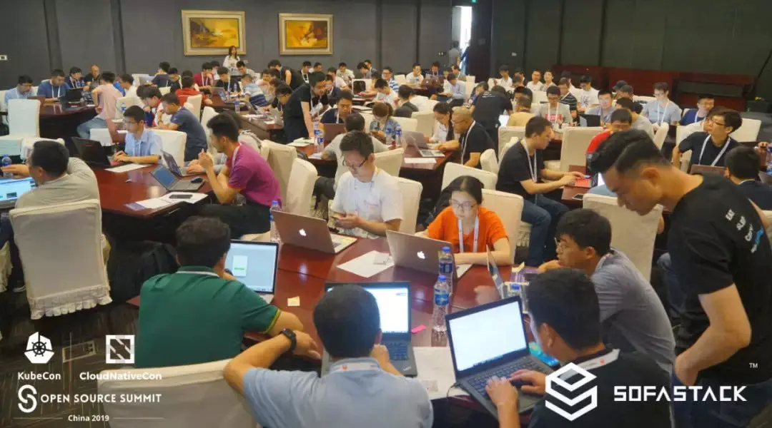 KubeCon SOFAStack Cloud Native Workshop 现场图