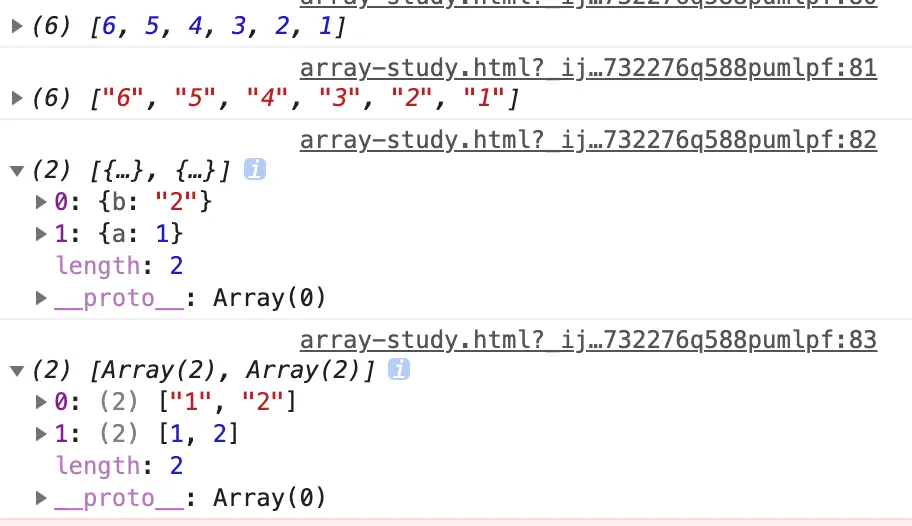 Array.reverse()
