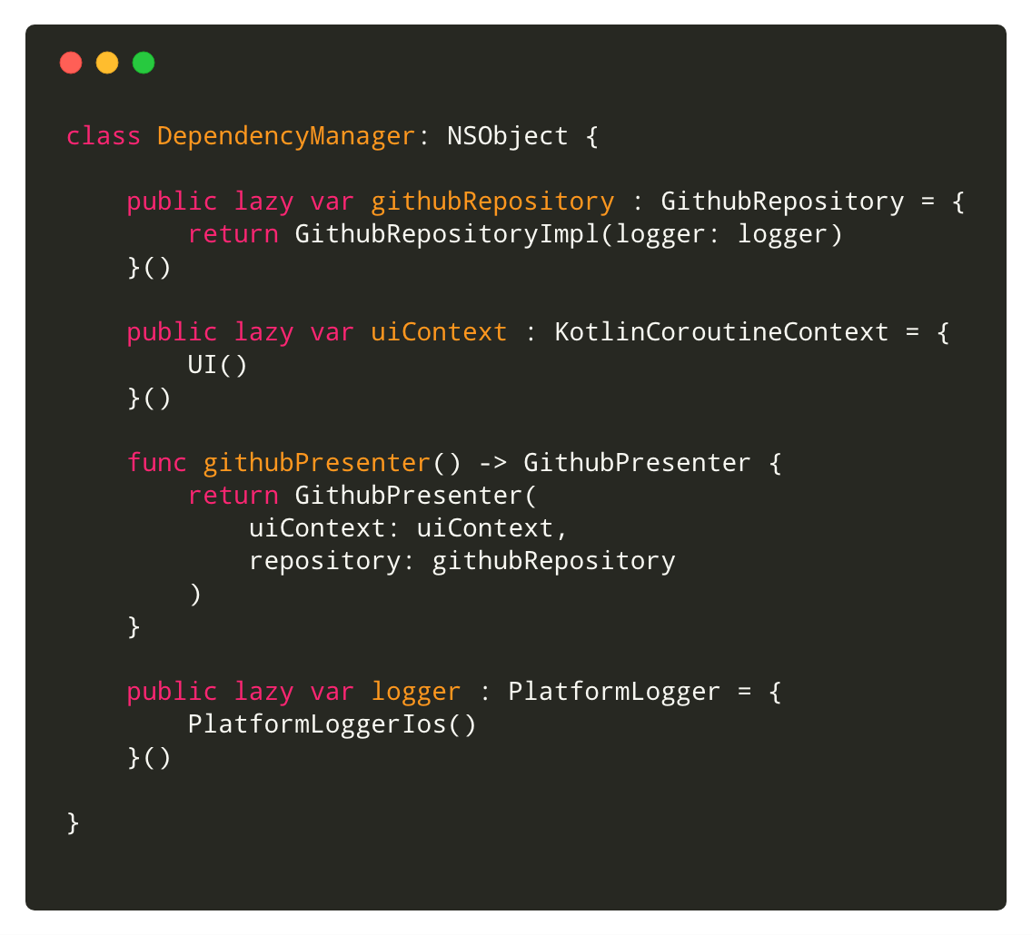 依赖管理器 - iOS