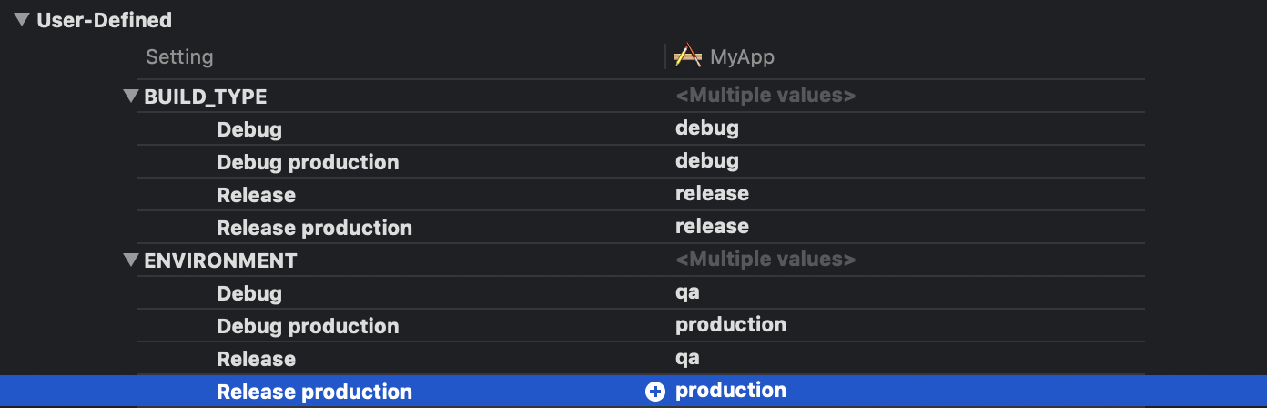 user environment
