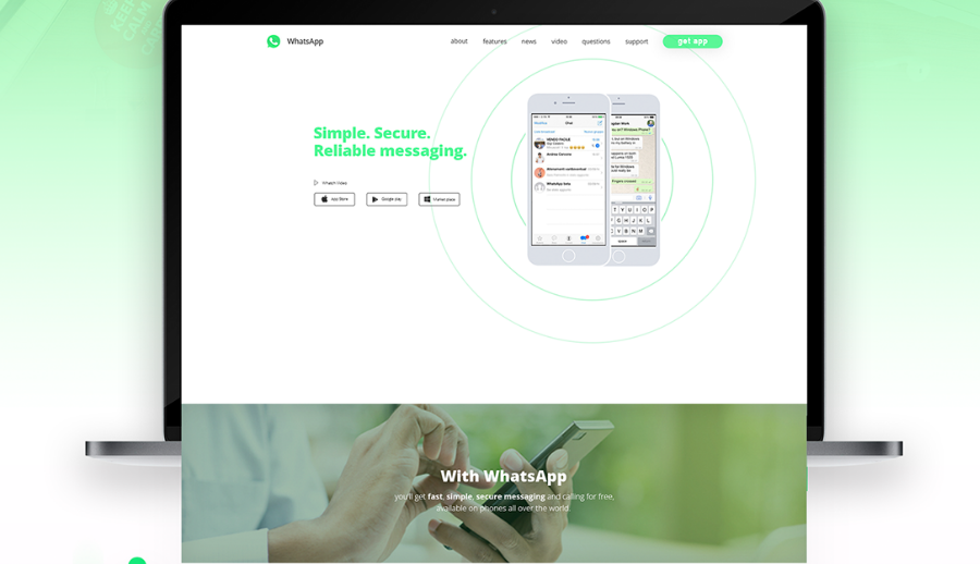 Bootstrap Web UI Kit — Landing page