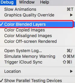 Color Blended Layers