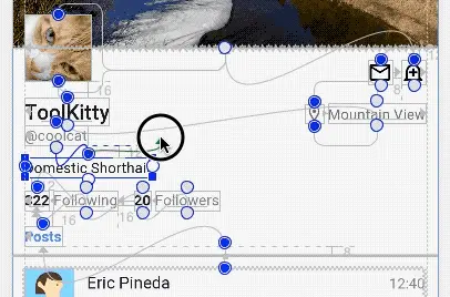 显示可能的目标约束锚（旧）