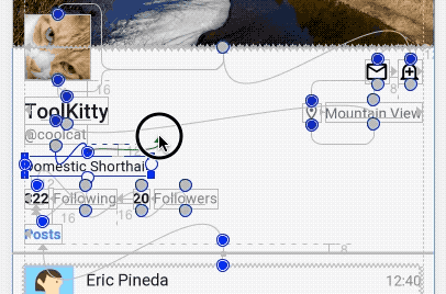 显示可能的目标约束锚（旧）