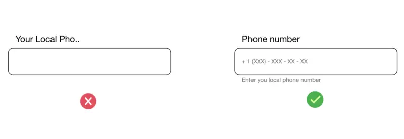 标签文本不应被截断