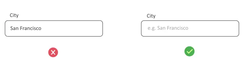 占位符文本的使用