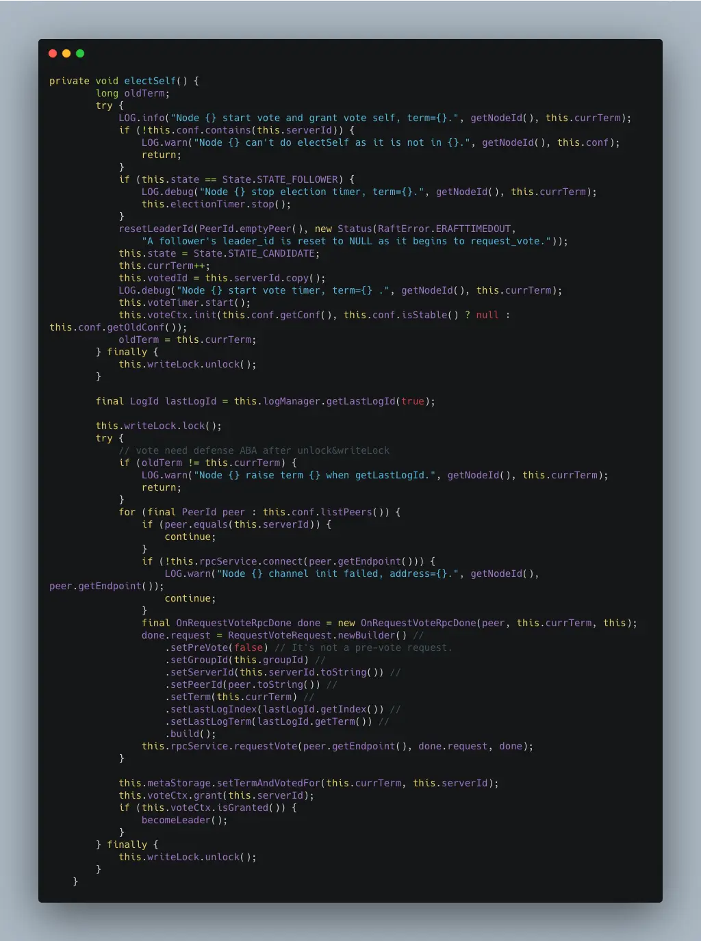图15 - electSelf 投票