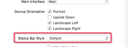 iOS 7以前状态栏设置