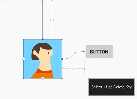 选择约束并使用删除键（新建）