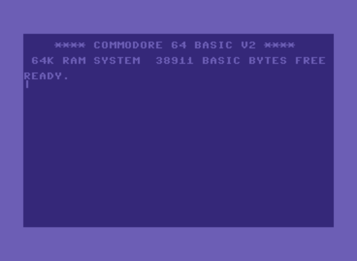 Commodore 64 启动屏幕