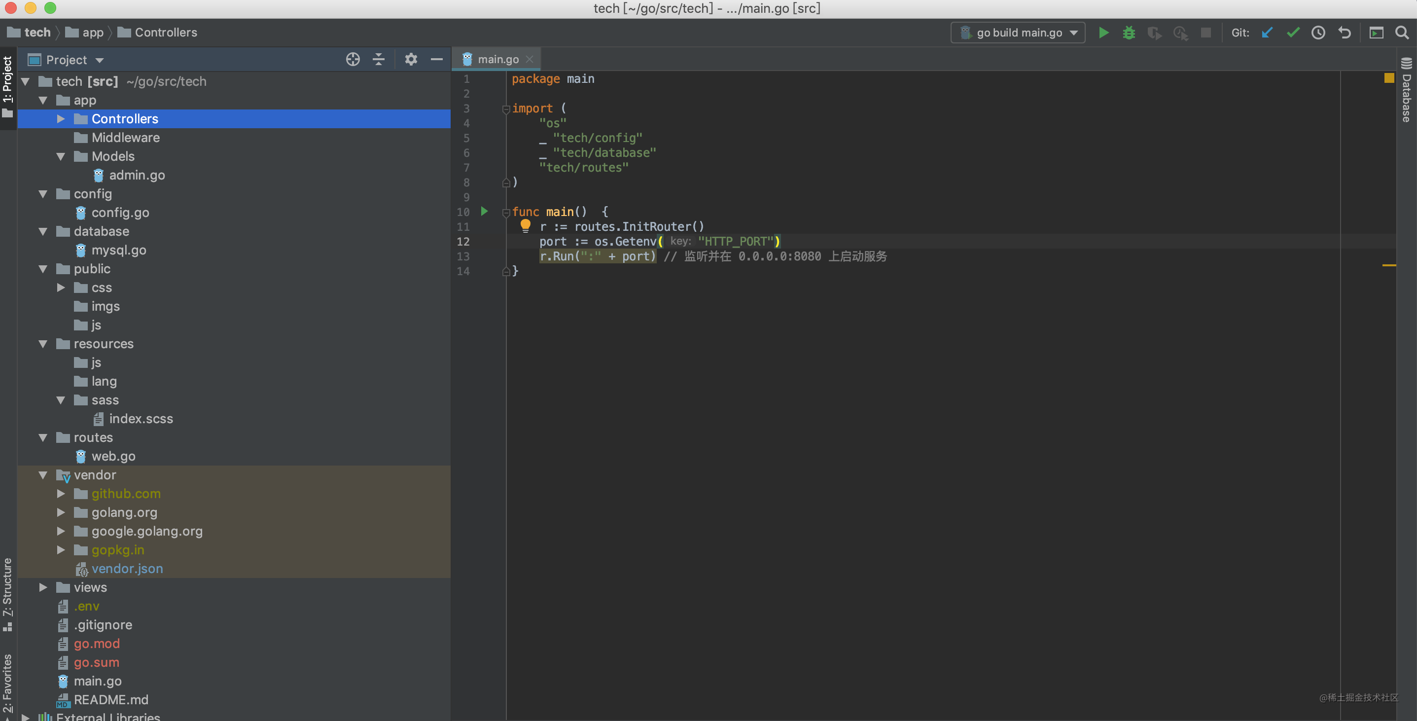 基于Golang的开发框架Gin实战 掘金