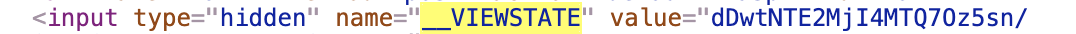 __VIEWSTATE