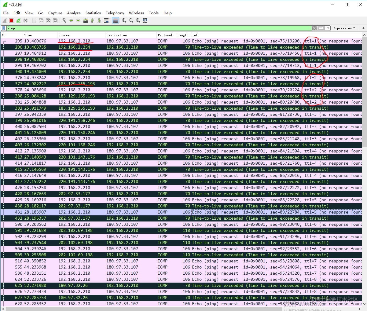 Icmp协议及应用实例 Ping Traceroute 掘金