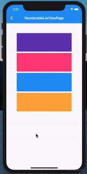 The Flutter ListView drags and sorts - Moment For Technology