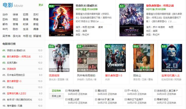 五一来临！这5大福利满满的电影网站，你想看的大片都有！