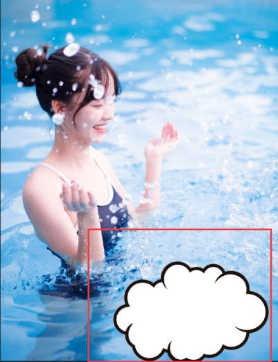 PS教程：清凉一下美女海报设计教程及素材