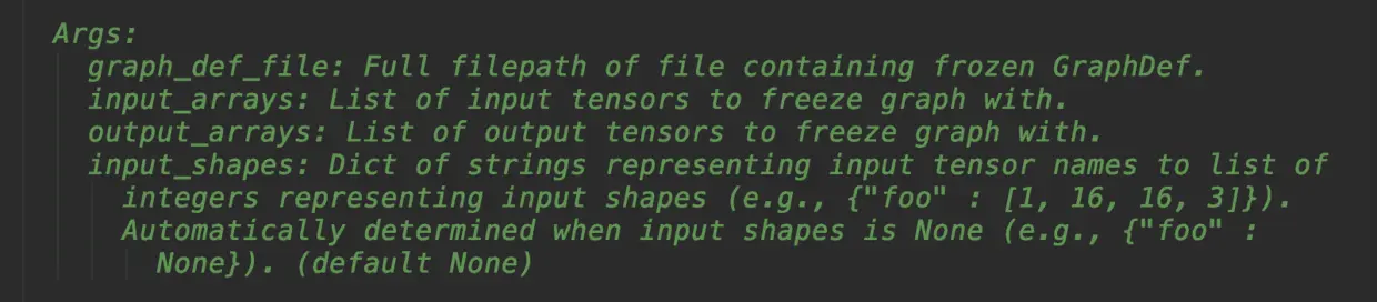 from_frozen_graph方法注解