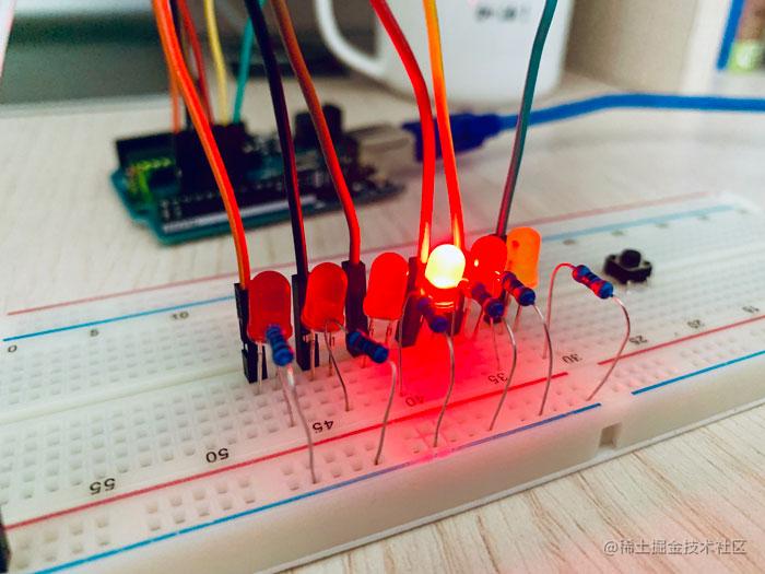 LED water lamp made by Arduino - Moment For Technology