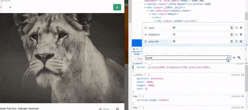 演示如何拖动单个 filter 的 GIF 动图