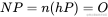 NP = n(hP) = O