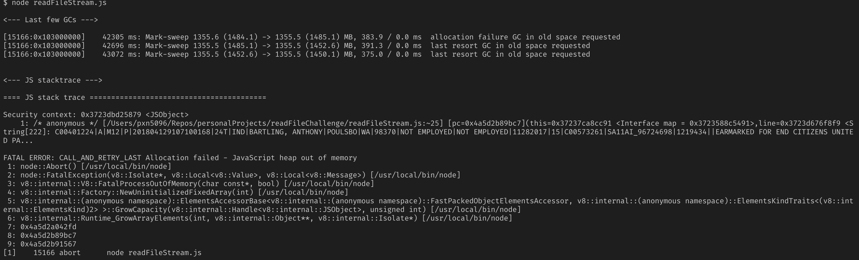 Fail. Whomp whomp…