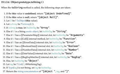 JavaScript 语言规范中解释 Object.prototype.toString 原理的章节