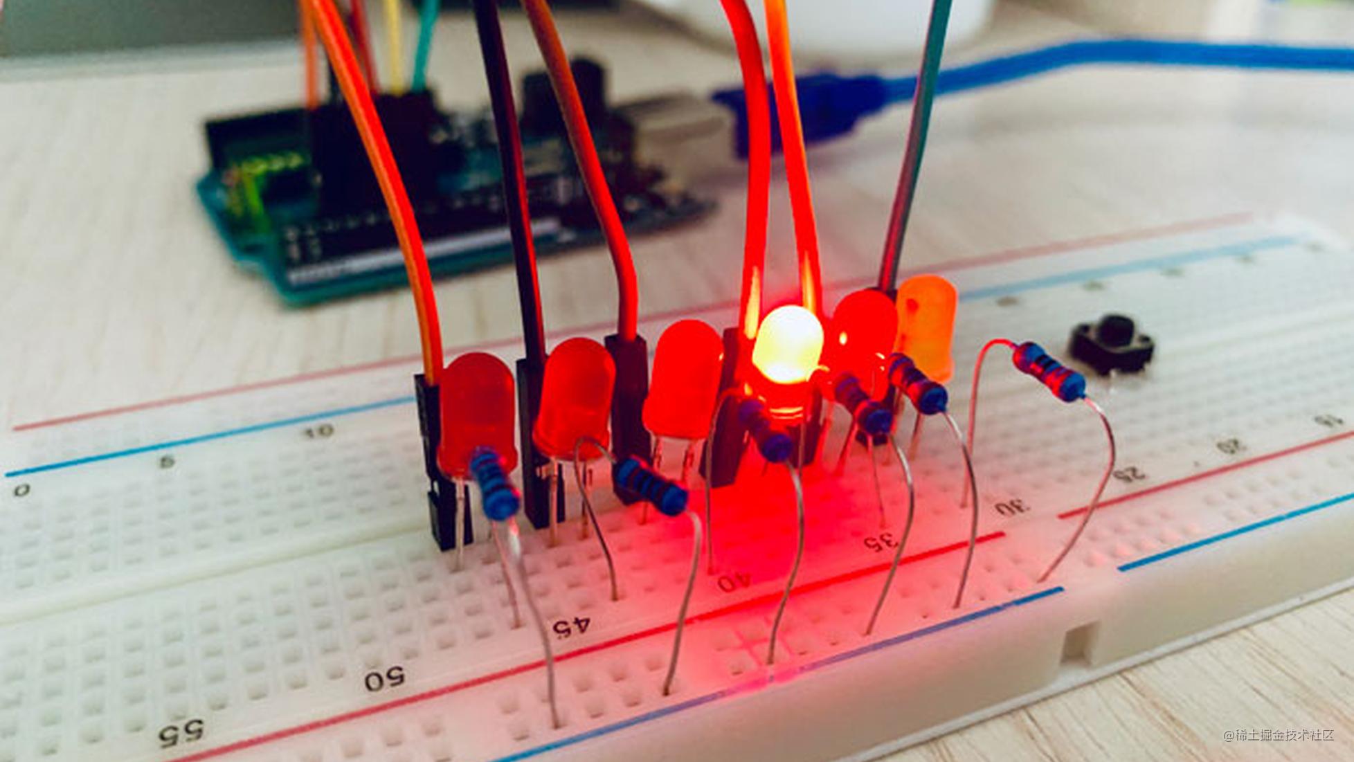 Arduino打造LED流水灯