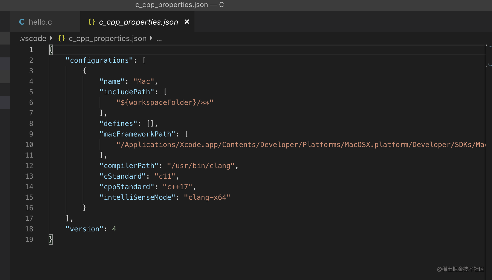 c_cpp_properties.json文件