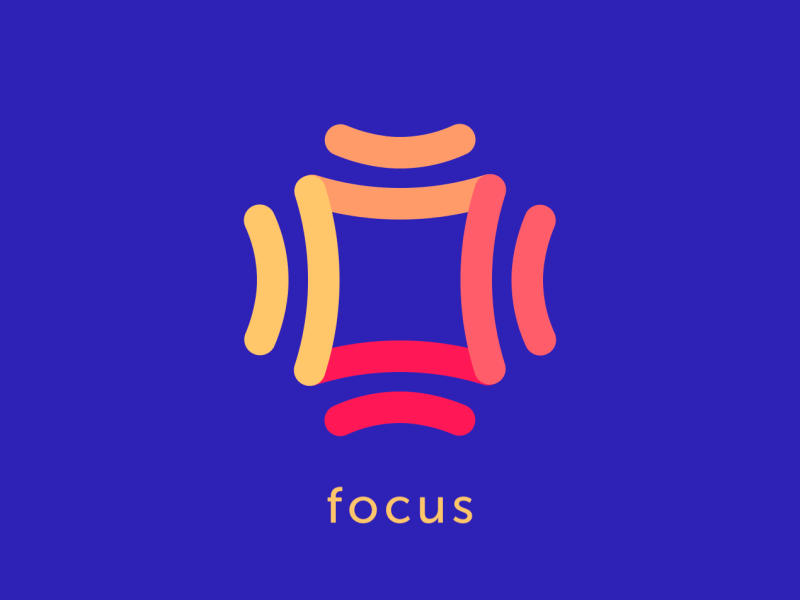 Logo for a concentration app