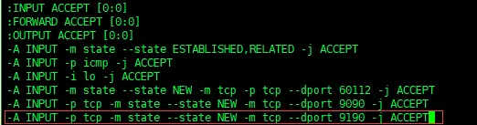 9190端口加入监听