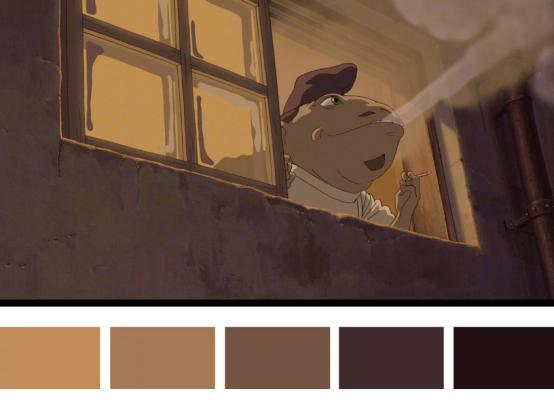 配色那么差，还不‘哥屋恩’去看电影