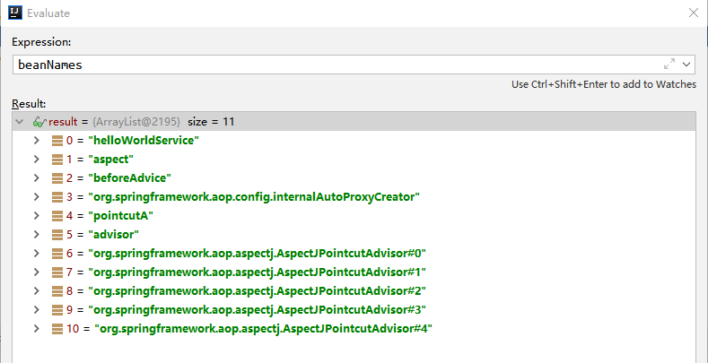 需要创建的对象