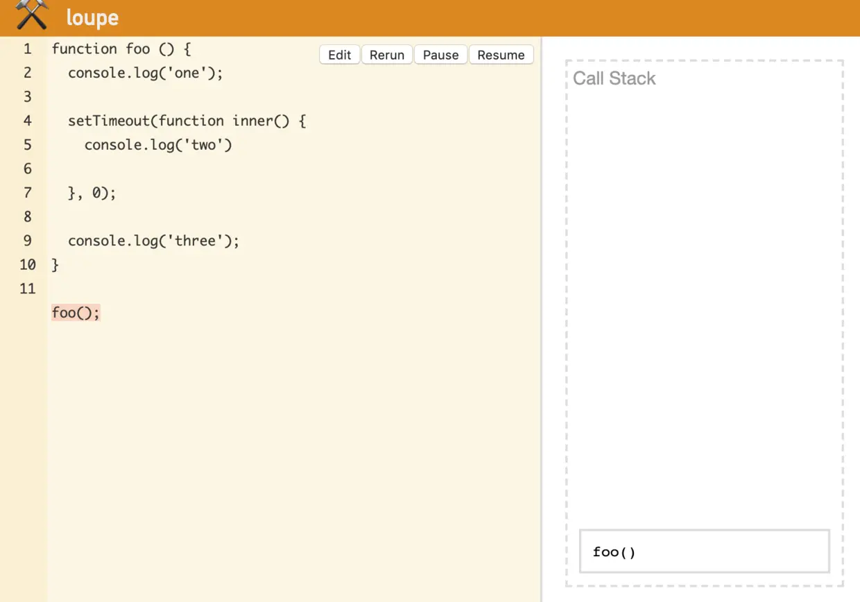 第1步：调用foo函数