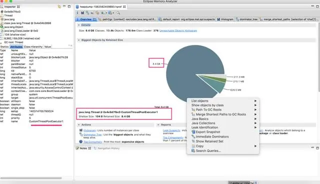 使用EclipseMemoryAnalyzer进行内存占用分析