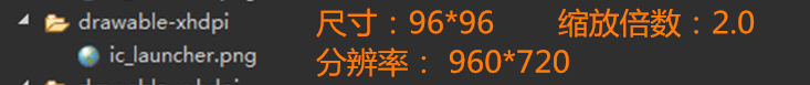 xhdpi 2倍 缩放