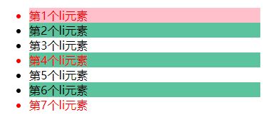 选择第每n个子元素