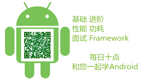 微信关注公众号: 程序员Android,领福利