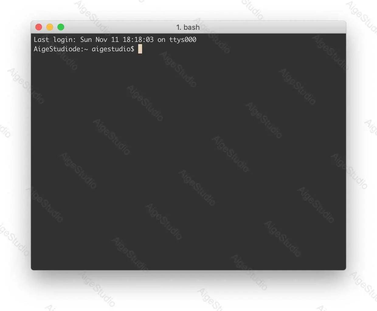 导入 iTerm2 颜色设置成功 —— From AigeStudio