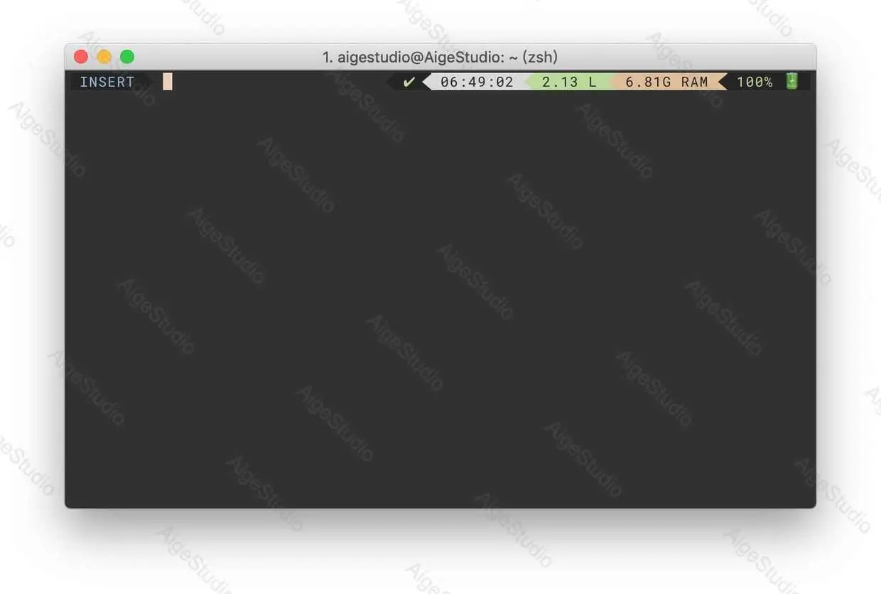为 PowerLevel9K 主题增加信息展示 —— From AigeStudio