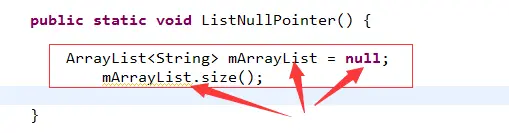 Object  对象 NullPointerException