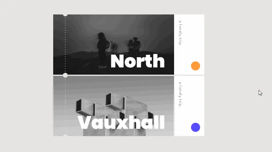 Info Card Hover Animation