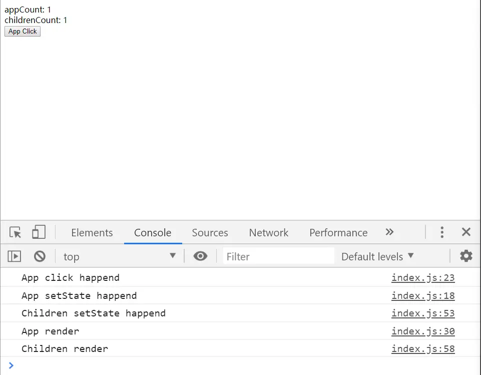 组件树中setState方法的合并