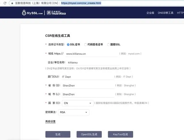 https理论及实践