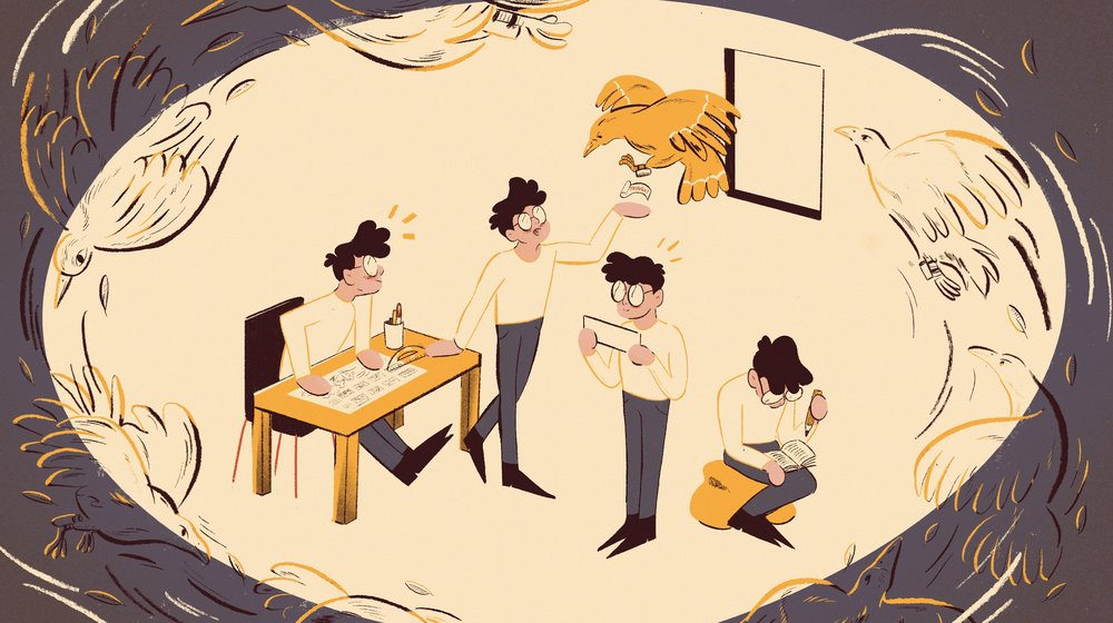本文插画由 Robbie Cathro 绘制。